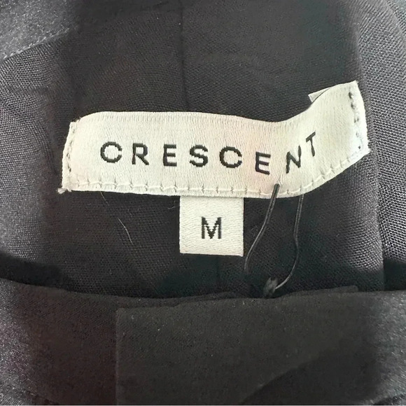 CRESCENT NWT Black Selma Wide Leg Pants Size Medium - Picture 7 of 11